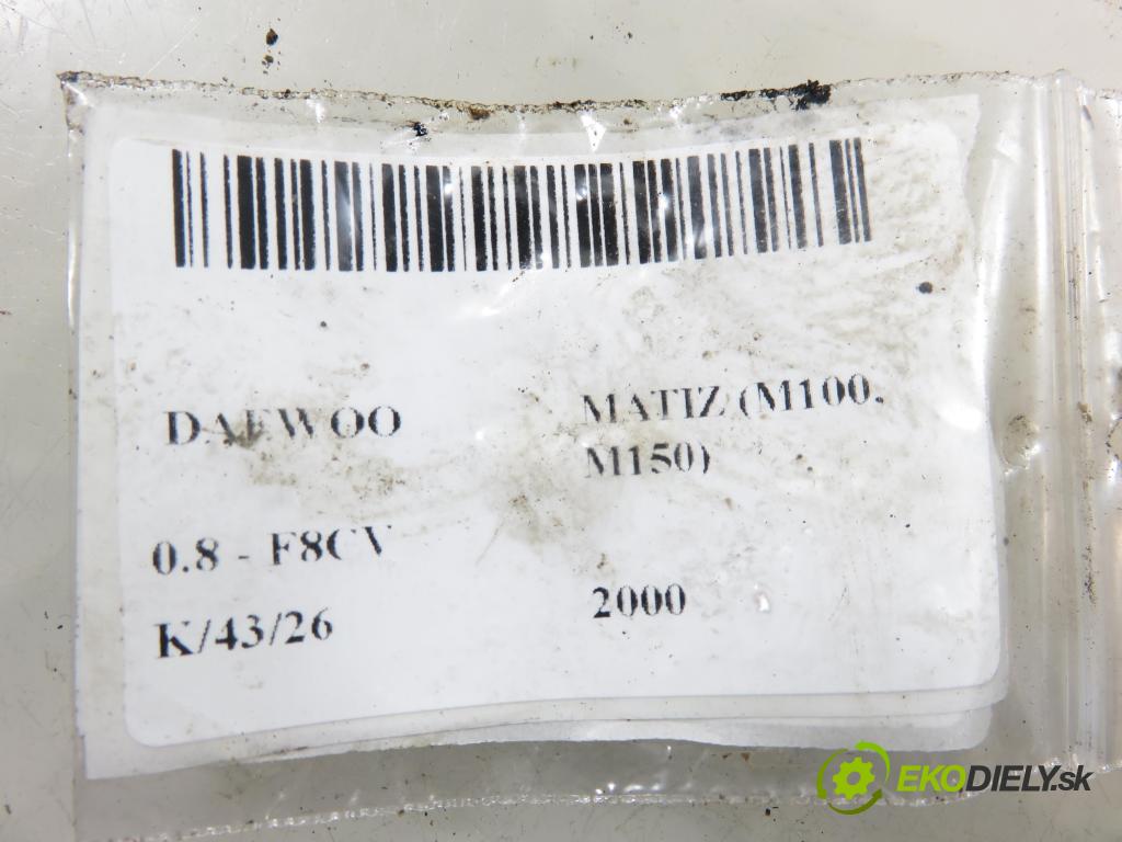 DAEWOO MATIZ (M100, M150) HB 2000 38,00 0.8 52 - F8CV 796,00 Mechanizmus okien 96318490