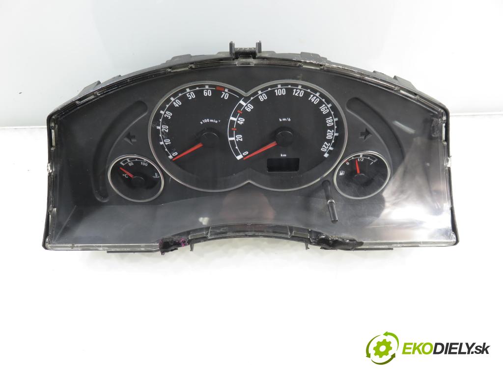 OPEL MERIVA A nadwozie wielkoprzestrzenne (MPV) (X03) HB 2006 92,00 1.8 - Z 18 XE 1796,00 Prístrojovka elektrický 13214771LP ; 110080162039