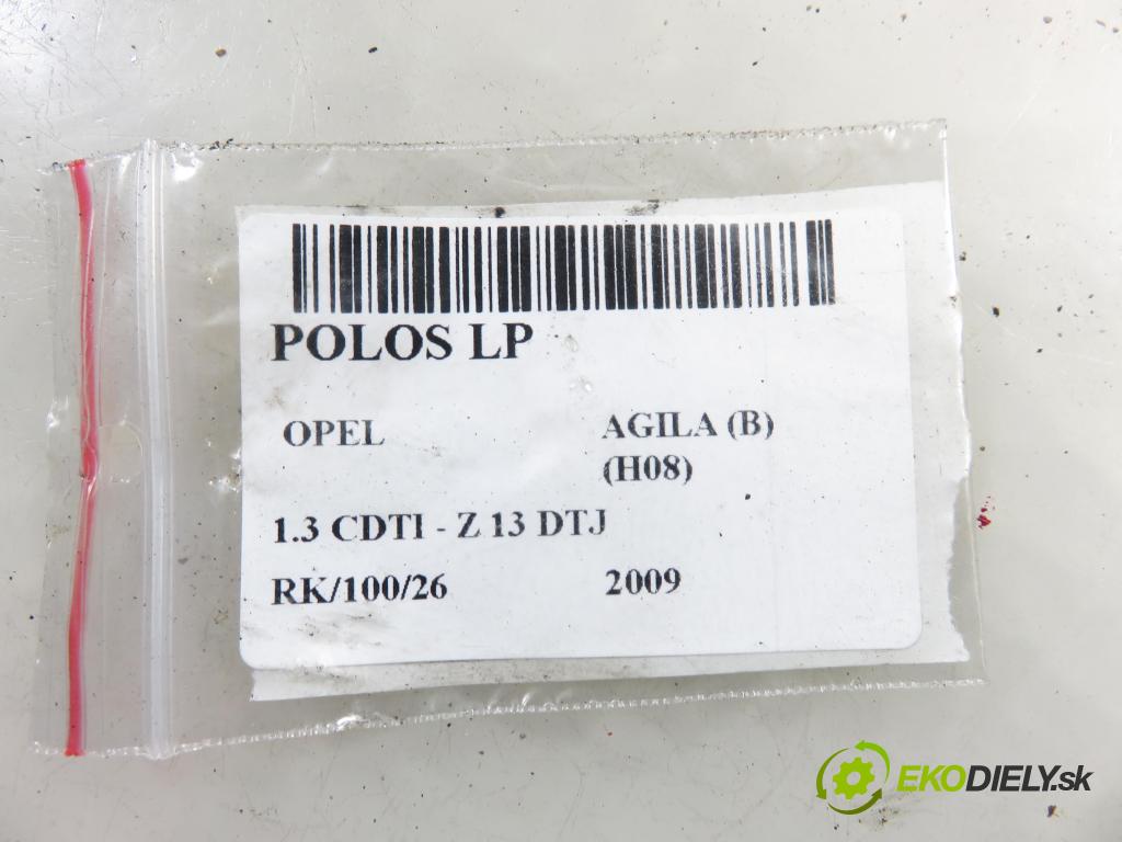 OPEL AGILA (B) (H08) HB 2009 55,00 1.3 CDTI - Z 13 DTJ 1248,00 Poloos LP 