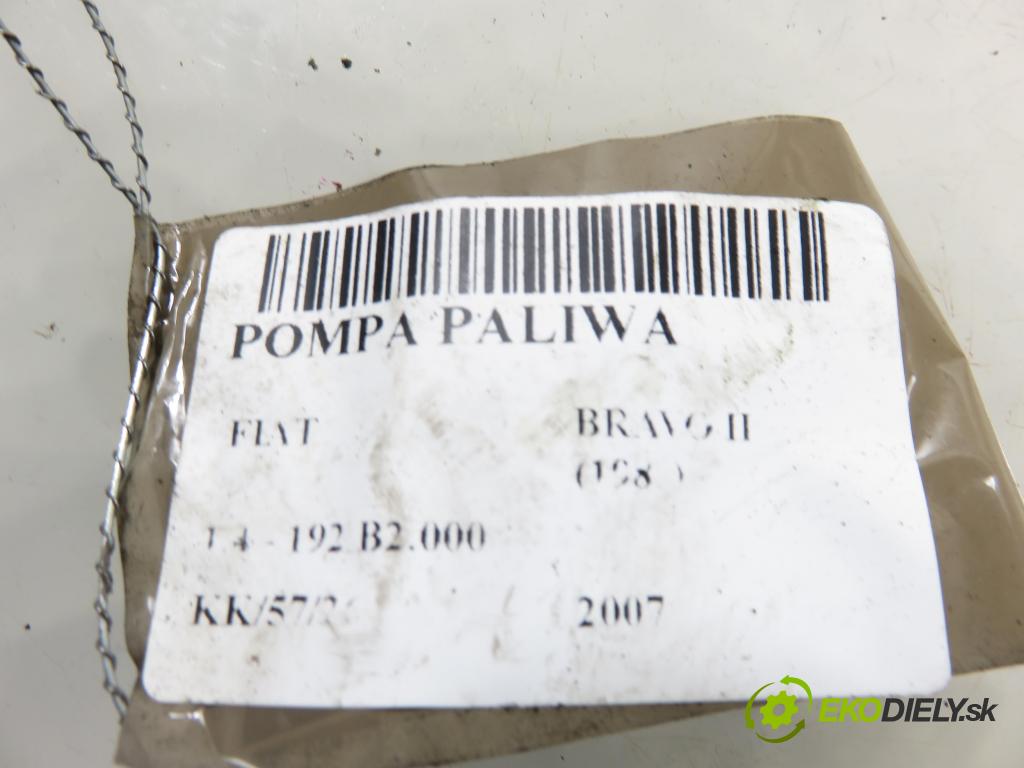 FIAT BRAVO II (198_) HB 2007 66,00 1.4 - 192 B2.000 1368,00 Pumpa paliva 0580314010