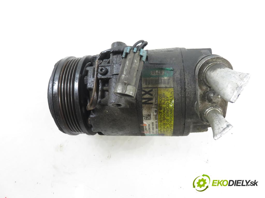 OPEL MERIVA A nadwozie wielkoprzestrzenne (MPV) (X03) HB 2006 92,00 1.8 - Z 18 XE 1796,00 KOMPRESOR: klimatizace 9165714 (Kompresor klimatizace)