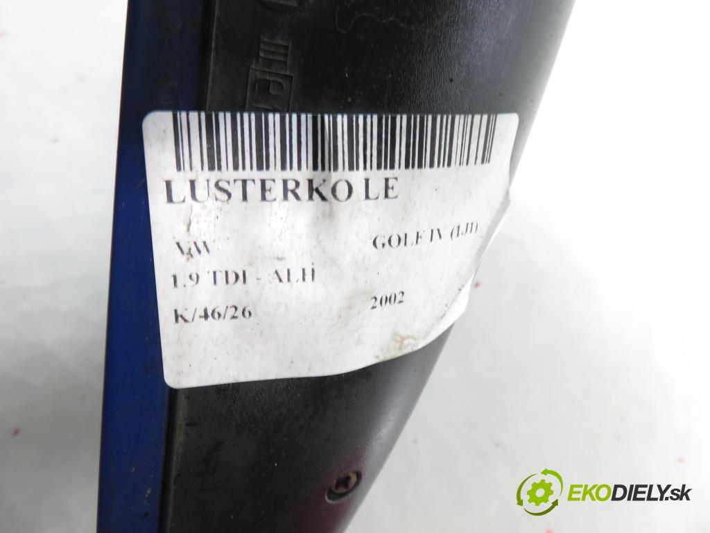 VW GOLF IV (1J1) HB 2002 66,00 1.9 TDI 90 - ALH 1896,00 Spätné zrkadlo LE 
