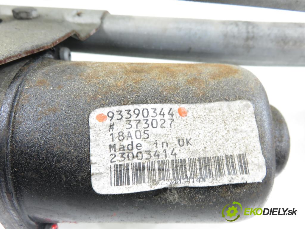 OPEL MERIVA A nadwozie wielkoprzestrzenne (MPV) (X03) HB 2005 74,00 1.7 CDTI 100 - Z 17 DTH 1686,00 Motorček stieračov 93390344