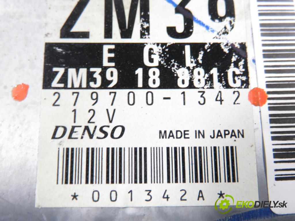 MAZDA 323 F VI (BJ) HB 2001 72,00 1.6 - ZM 1598,00 Riadiaca jednotka Motor 2797001342
