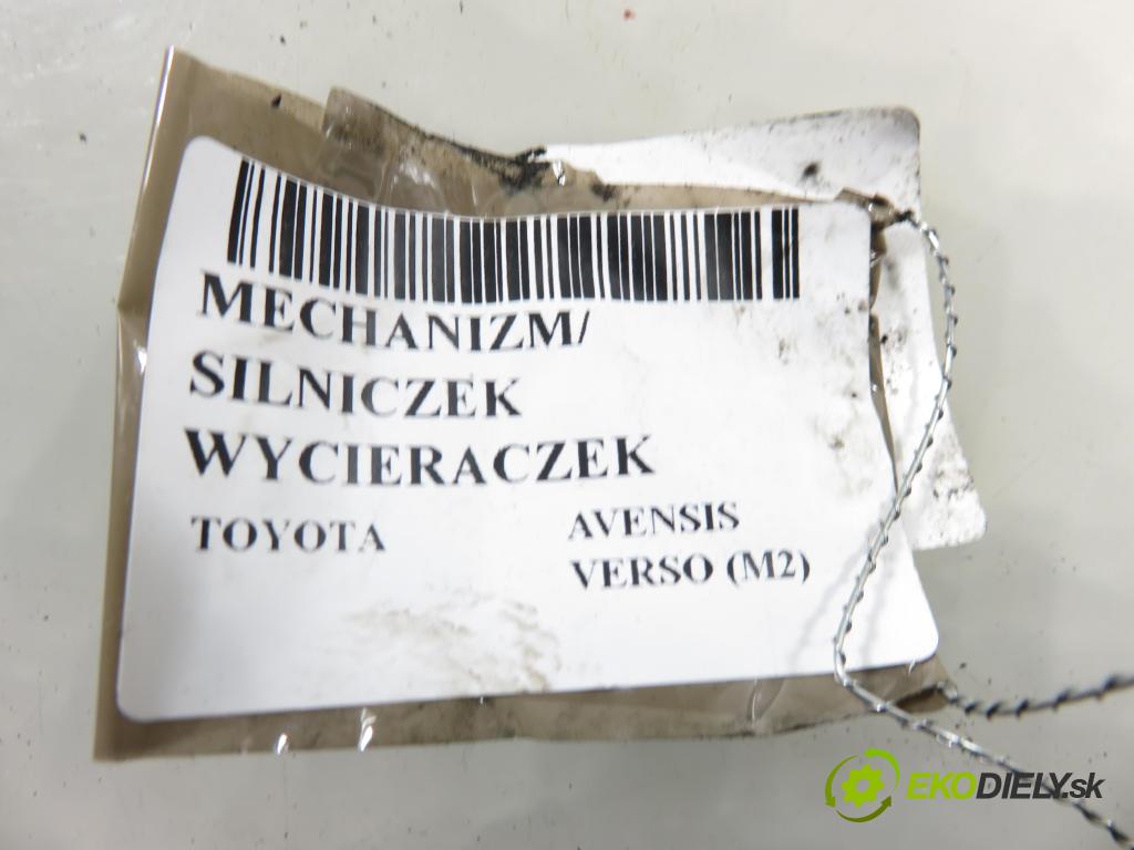 TOYOTA AVENSIS VERSO (_M2_) MINIVAN 2002 85,00 2.0 D (CLM20_) - 1CD-FTV 1995,00 Motorček stieračov 1592005950 ; 8511044100