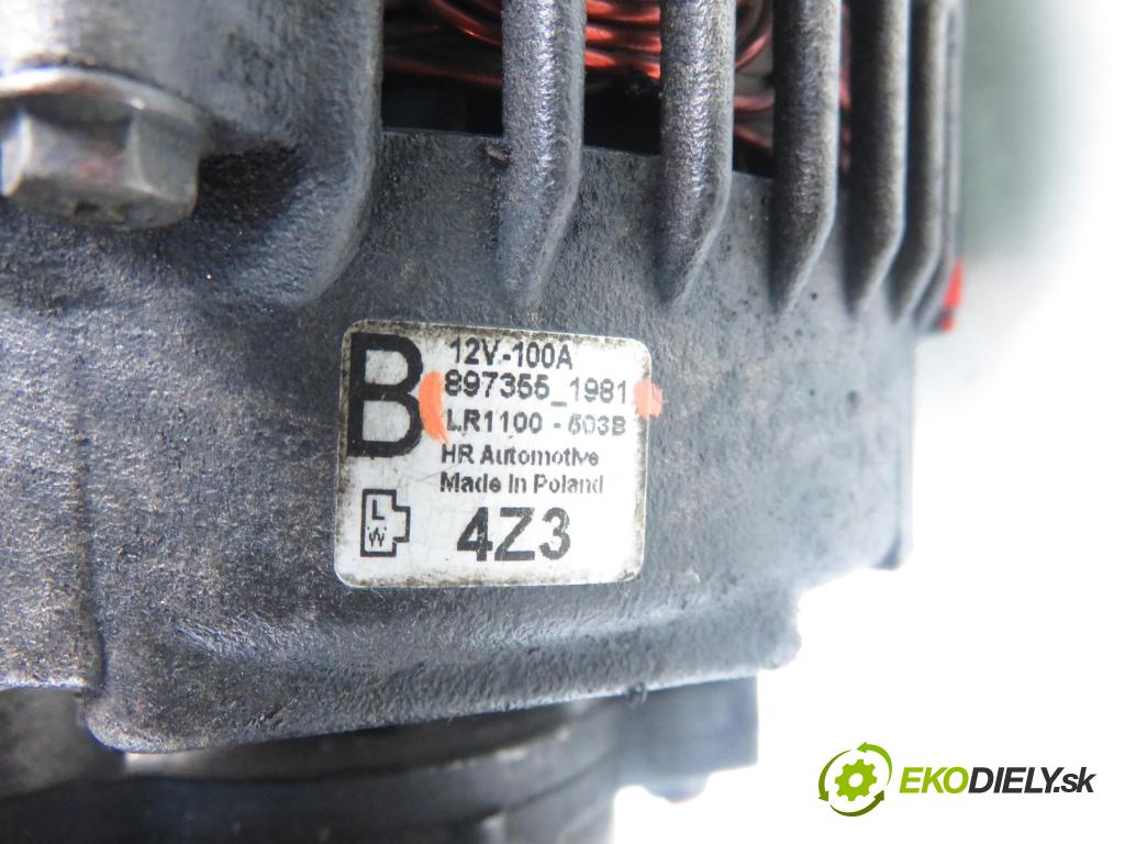 OPEL MERIVA A nadwozie wielkoprzestrzenne (MPV) (X03) HB 2005 74,00 1.7 CDTI 100 - Z 17 DTH 1686,00 Alternátor 8973551981 (Alternátor)