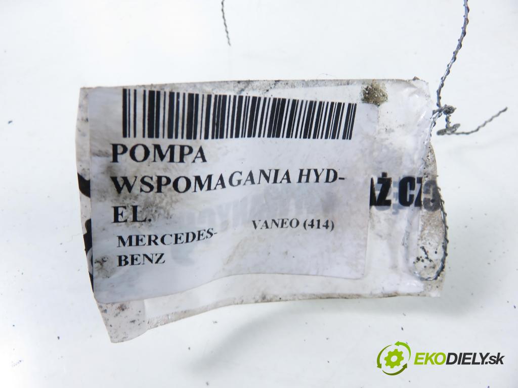 MERCEDES-BENZ VANEO (414) MINIVAN 2002 67,00 1.7 CDI (414.700) - OM 668.914 1689,00 Pumpa servočerpadlo A1684660101