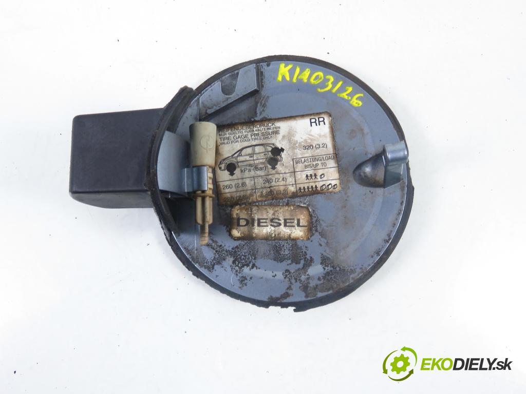 OPEL MERIVA A nadwozie wielkoprzestrzenne (MPV) (X03) HB 2005 74,00 1.7 CDTI 100 - Z 17 DTH 1686,00 Dvierka nádrže paliva 13123250 (Kľučka dverí ostatné)
