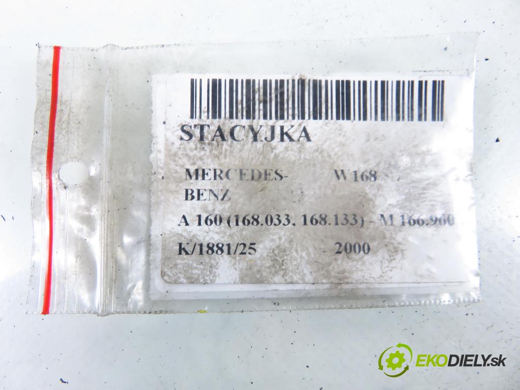 MERCEDES-BENZ KLASA A (W168) HB 2000 75,00 1.6 102 A 160  M 166.960 1598,00 spinačka 1684600816 (Spínacia skrinka)