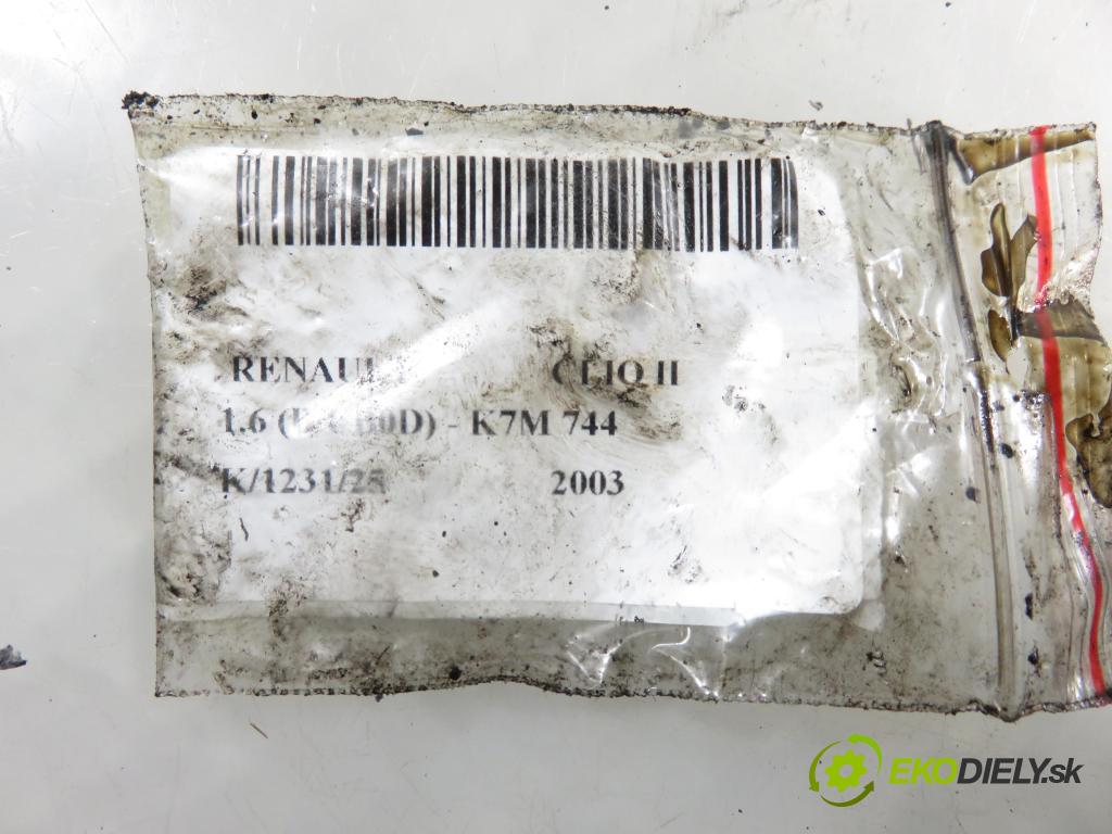RENAULT CLIO II (BB_, CB_) HB 2003 66,00 1.6 (B/CB0D) - K7M 744 1598,00 Cievka zapaľovacia CE20014