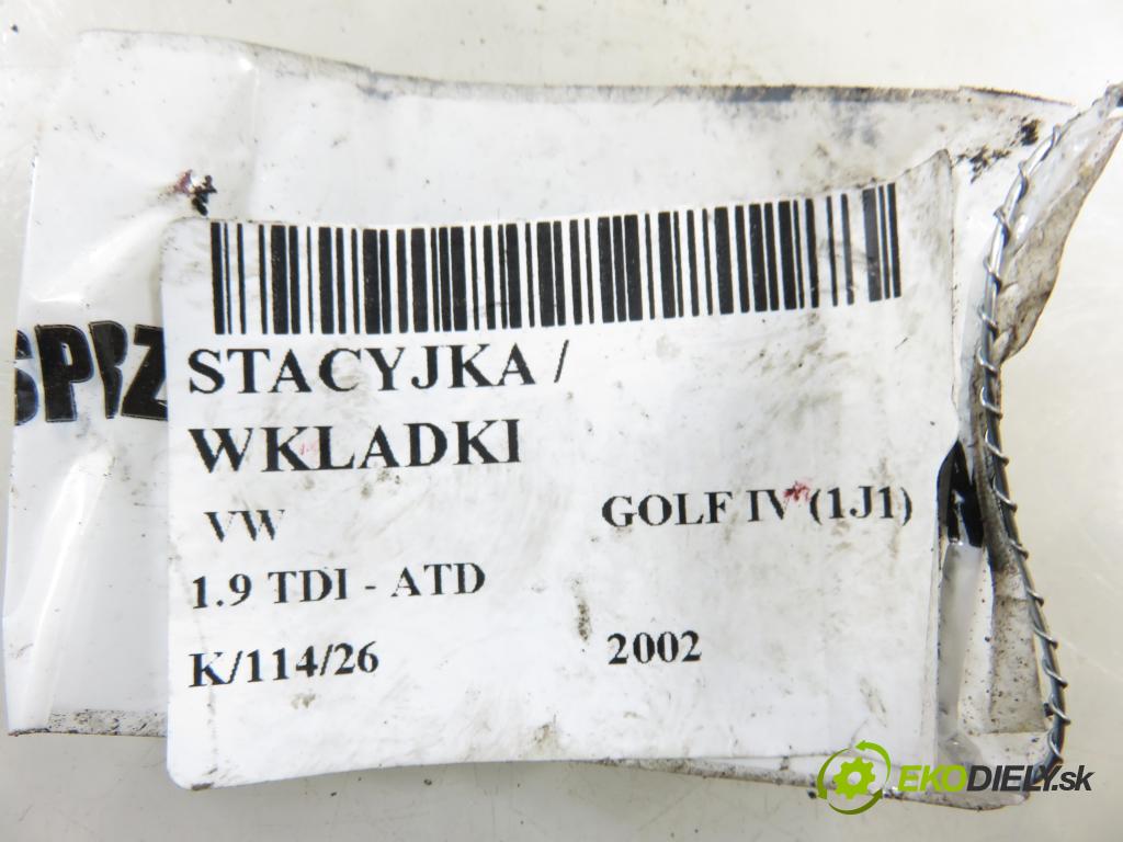 VW GOLF IV (1J1) HB 2002 74,00 1.9 TDI PD 101 - ATD 1896,00 spinačka 4B0905851C (Spínacia skrinka)