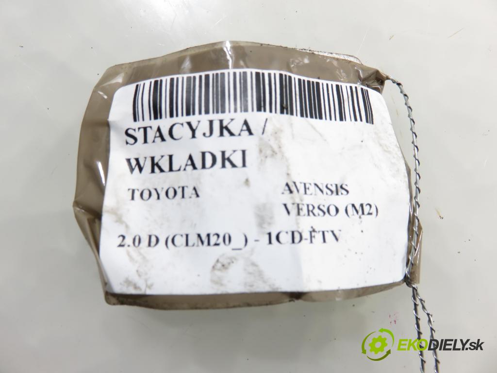 TOYOTA AVENSIS VERSO (_M2_) MINIVAN 2002 85,00 2.0 D (CLM20_) - 1CD-FTV 1995,00 spinačka / zámky 8978328061