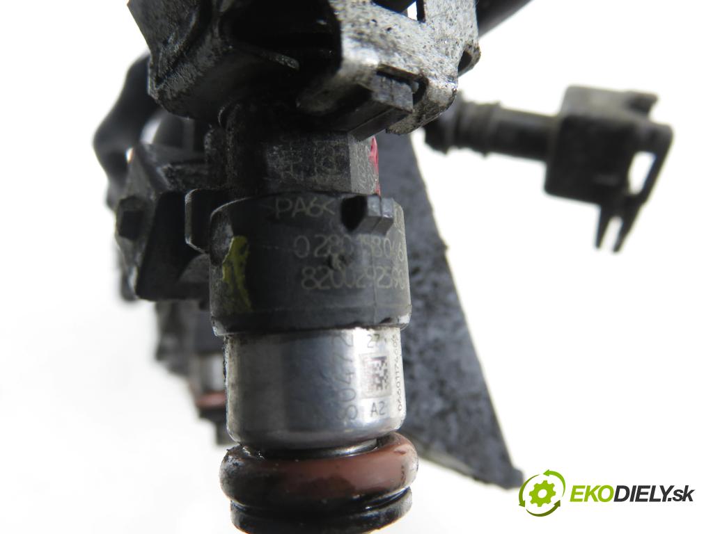 RENAULT KANGOO (KC0/1_) KOMBIVAN 2007 55,00 1.2 16V (KC05, KC06, KC03, KC0T, KC0W, KC1D) - D4F 1149,00 lišta vstřikovací 8200286064 ; 8200292590 ; 0280158046 (Vstřikovací lišta)