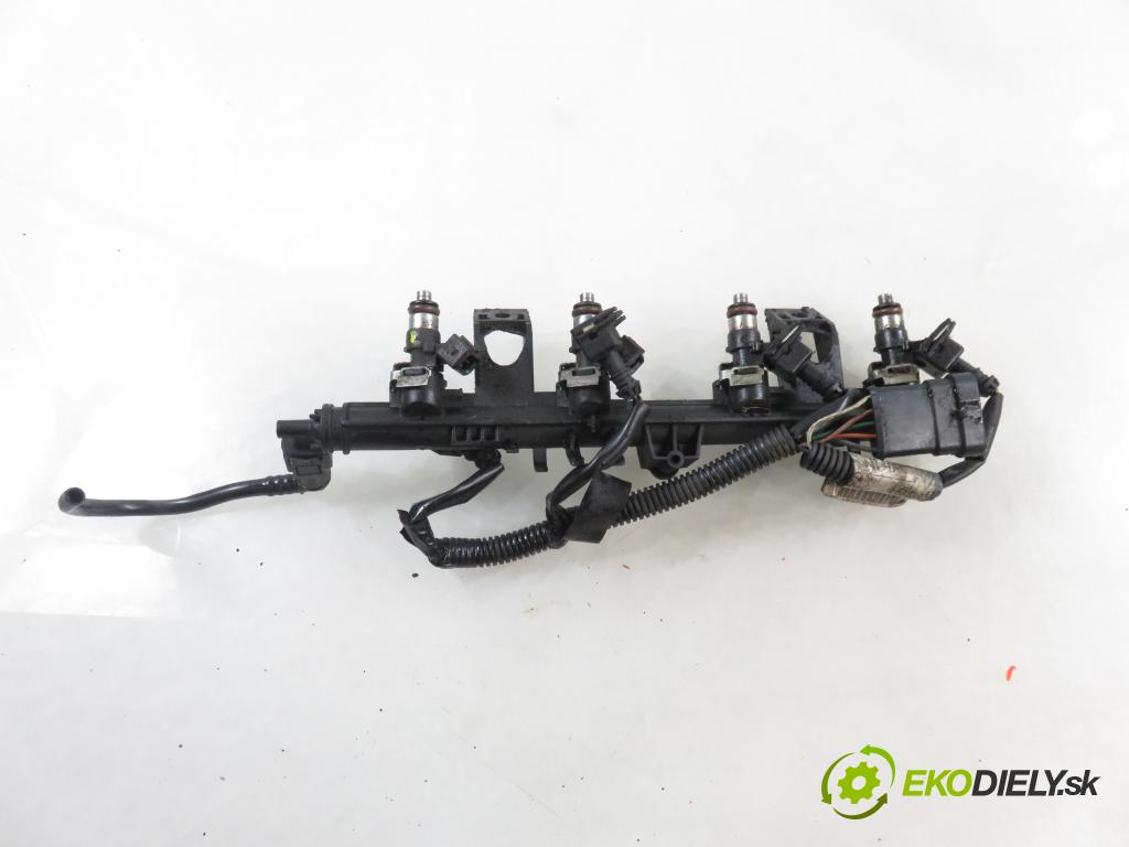 RENAULT KANGOO (KC0/1_) KOMBIVAN 2007 55,00 1.2 16V (KC05, KC06, KC03, KC0T, KC0W, KC1D) - D4F 1149,00 lišta vstřikovací 8200286064 ; 8200292590 ; 0280158046 (Vstřikovací lišta)