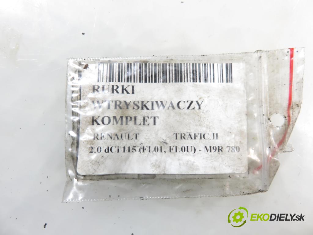 RENAULT TRAFIC II Skrzynia (FL) FURGON 2007 84,00 2.0 dCi 115 - M9R 780 1995,00 rúrky VSTREKOVAČE: 