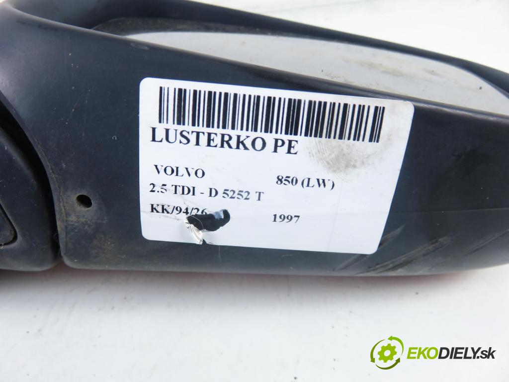 VOLVO 850 Kombi (LW) KOMBI 1997 103,00 2.5 TDI - D 5252 T 2461,00 zpětné zrcátko 