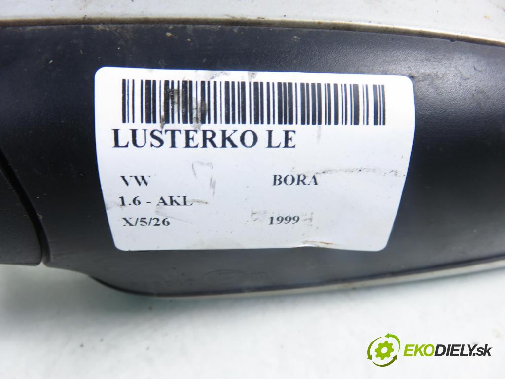 VW BORA (1J2) SEDAN 1999 74,00 1.6 - AKL 1595,00 Spätné zrkadlo LE 