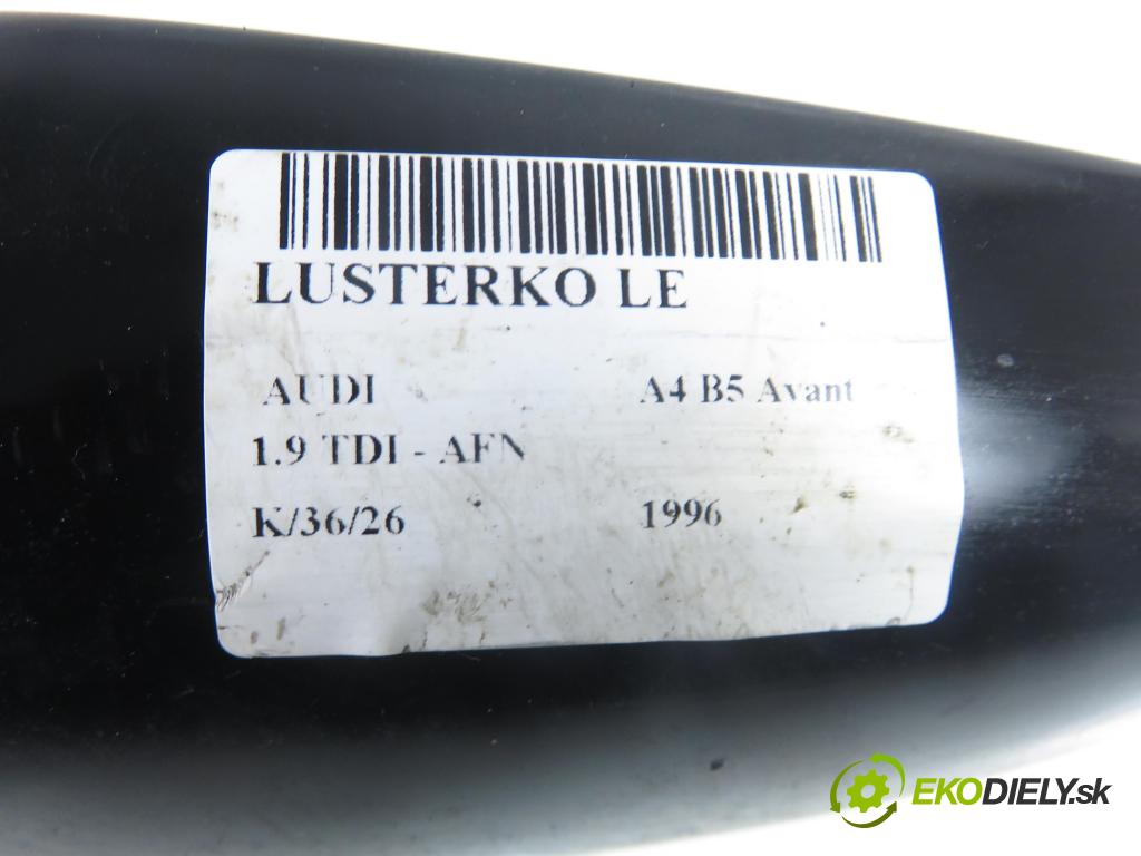 AUDI A4 Avant (8D5, B5) KOMBI 1996 81,00 1.9 TDI - AFN 1896,00 Spätné zrkadlo LE 