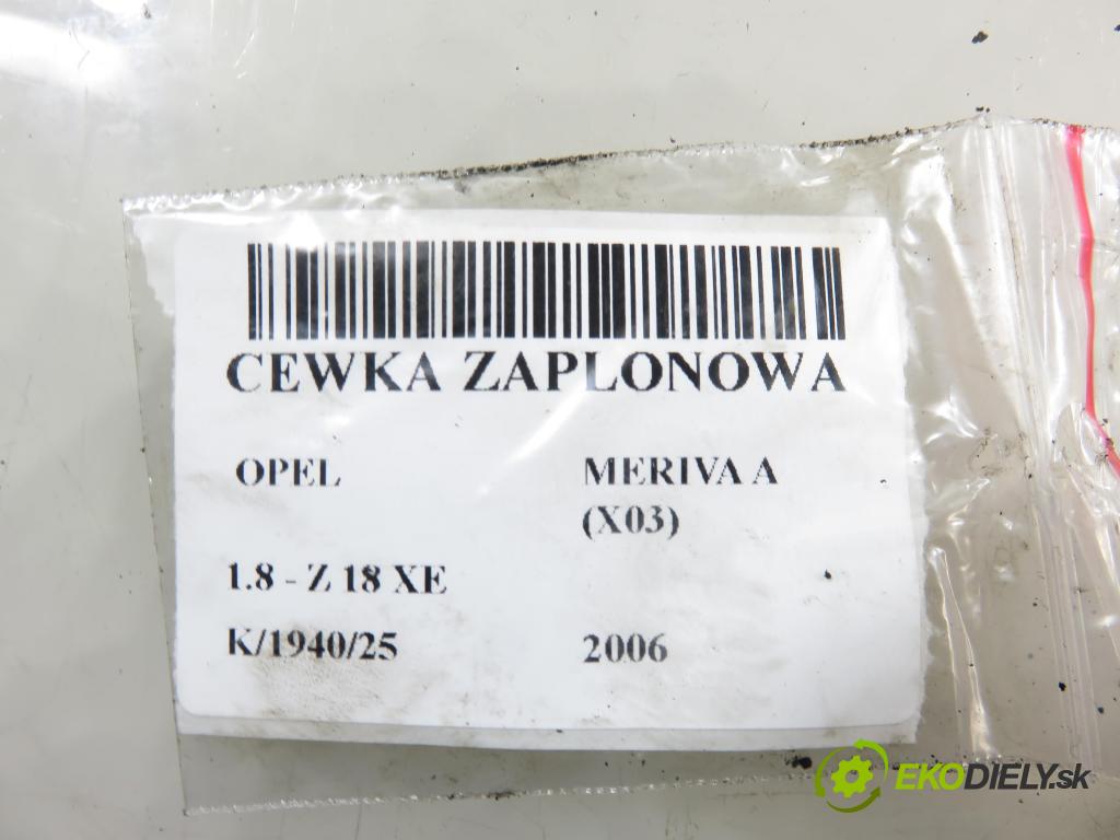 OPEL MERIVA A nadwozie wielkoprzestrzenne (MPV) (X03) HB 2006 92,00 1.8 - Z 18 XE 1796,00 Cievka zapaľovacia BAEQ064