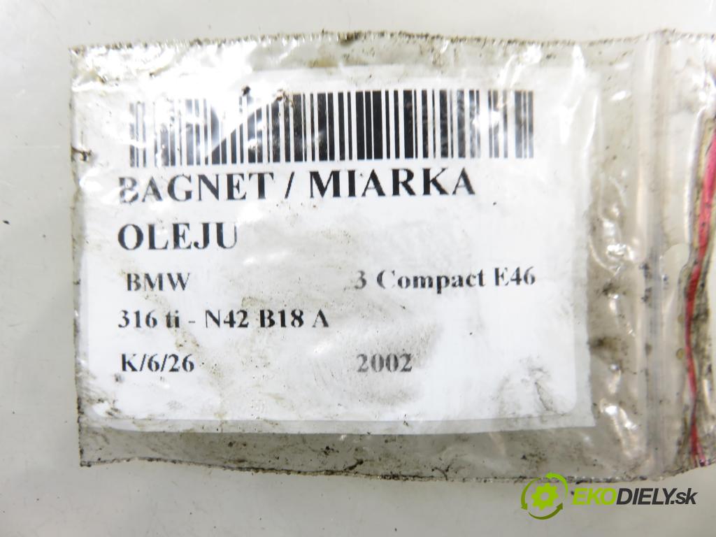 BMW 3 Compact (E46) HB 2002 85,00 1.8 316 ti 115 - N42 B18 A 1796,00 Mierka / mierka oleja 7505011