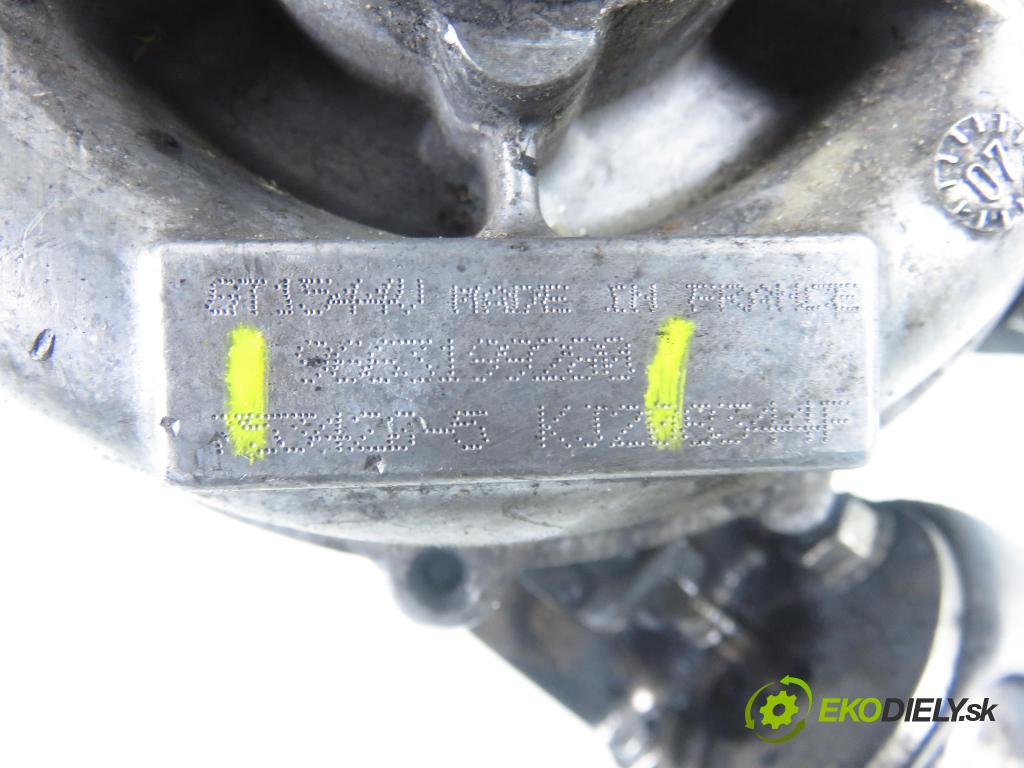 CITROEN C4 Picasso I (UD_) MINIVAN 2010 80,00 1.6 HDi 16V 109 - 9HZ 1560,00 Turbodúchadlo 9663199280 (Turbodúchadlo (kompletné))