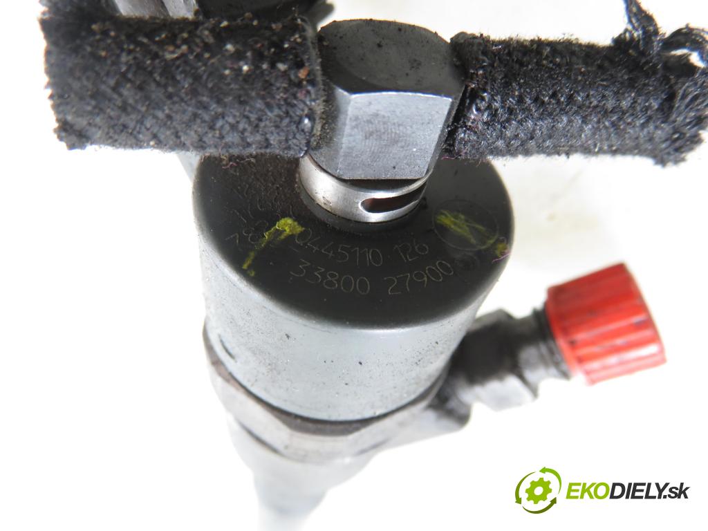 HYUNDAI TRAJET (FO) MINIVAN 2006 83,00 2.0 CRDi 113 1991,00 vstrekovač 3380027900 ; 0445110126 (Vstrekovač paliva)