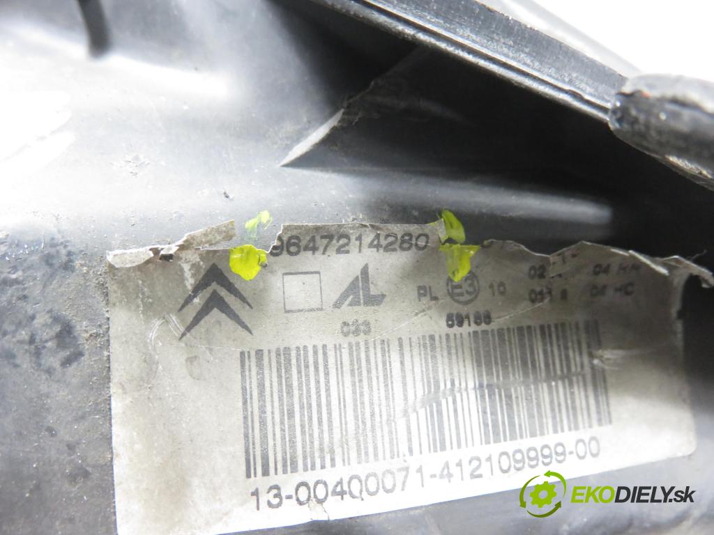 CITROEN C3 I (FC_) HB 2002 54,00 1.4 i - KFV (TU3JP) 1360,00 Svetlo LP 9647214280