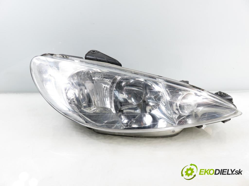 PEUGEOT 206 liftback (2A/C) HB 2007 50,00 1.4 HDi 8V 70 - 8HZ 1398,00 Svetlo PP 89901125