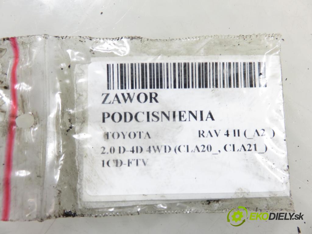 TOYOTA RAV 4 II (_A2_) SUV 2003 85,00 2.0 D-4D 4WD 116 - 1CD-FTV 1995,00 snímač TLAK: MAP senzor 8942120210 ; 0798005130