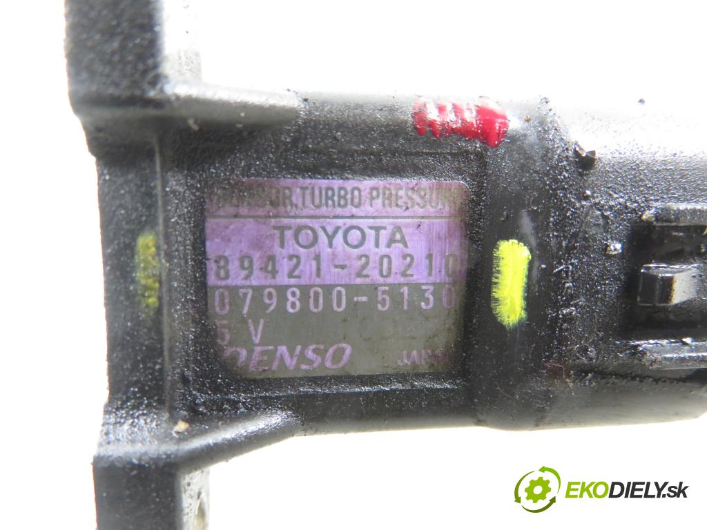 TOYOTA RAV 4 II (_A2_) SUV 2003 85,00 2.0 D-4D 4WD 116 - 1CD-FTV 1995,00 snímač TLAK: MAP senzor 8942120210 ; 0798005130