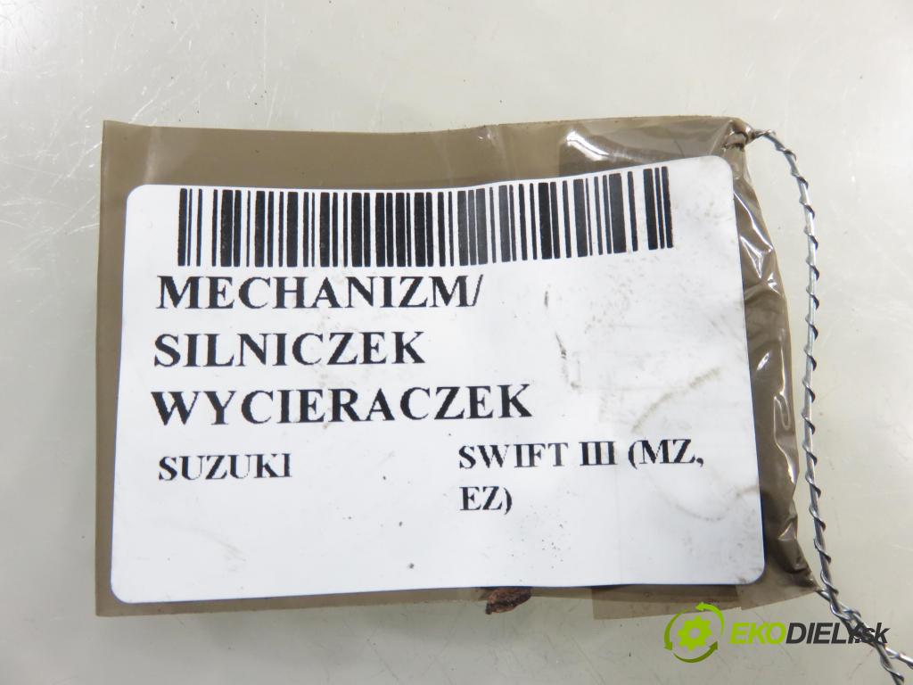 SUZUKI SWIFT III (MZ, EZ) HB 2009 68,00 1.3 92 - M13A 1328,00 Motorček stieračov 3810063J60
