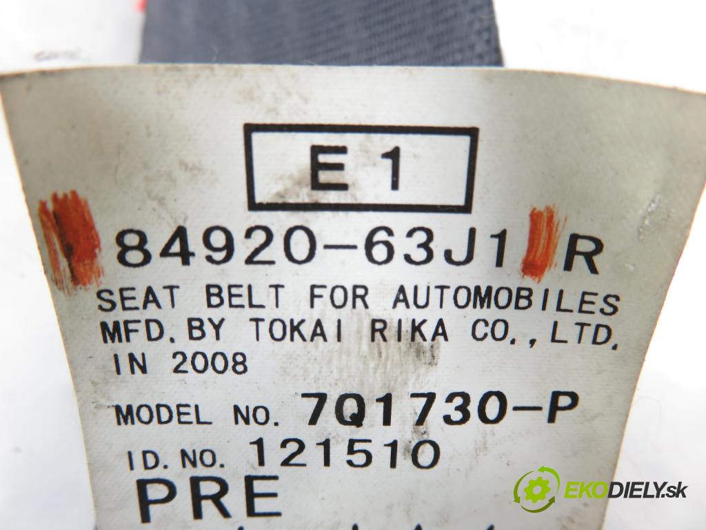 SUZUKI SWIFT III (MZ, EZ) HB 2009 68,00 1.3 92 - M13A 1328,00 Držiak bezpečnostný PP 8492063J1