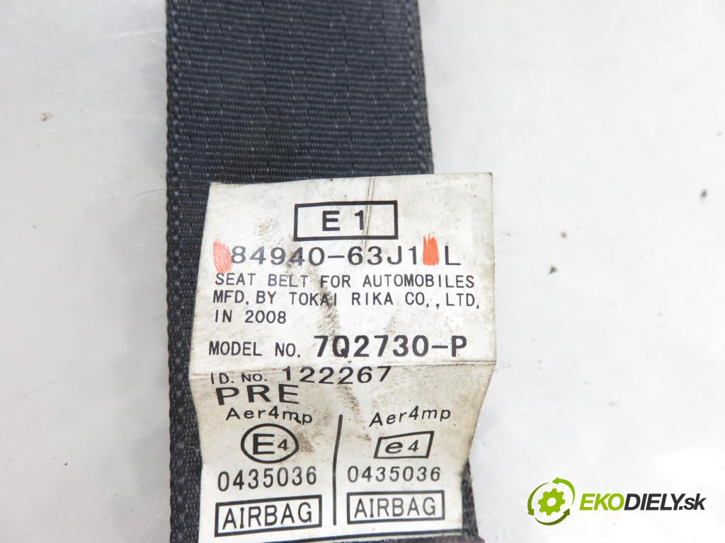 SUZUKI SWIFT III (MZ, EZ) HB 2009 68,00 1.3 92 - M13A 1328,00 Držiak bezpečnostný LP 8494063J1