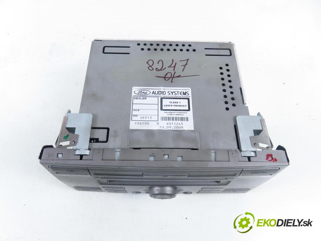 FORD KUGA I SUV 2009 100,00 2.0 TDCi 4x4 - G6DG 1997,00 RADIO CD 8V4T18C815AC