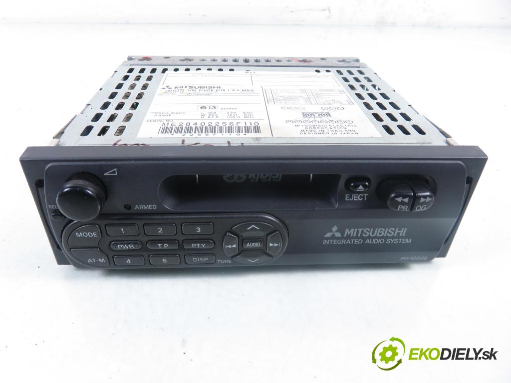 MITSUBISHI PAJERO PININ (H6_W, H7_W) SUV 2005 84,00 1.8 (H76W, H66W) - 4G93 (SOHC 16V) 1834,00 RADIO Modul MZ312718