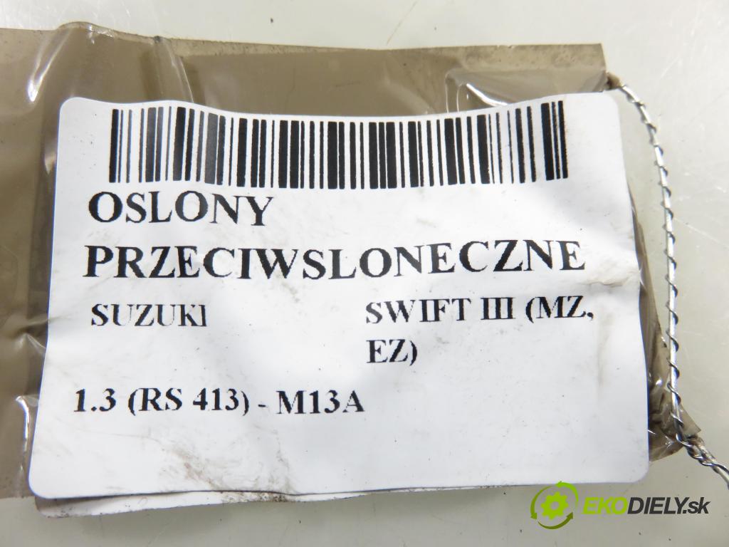SUZUKI SWIFT III (MZ, EZ) HB 2009 68,00 1.3 92 - M13A 1328,00 kryty protislnečné 