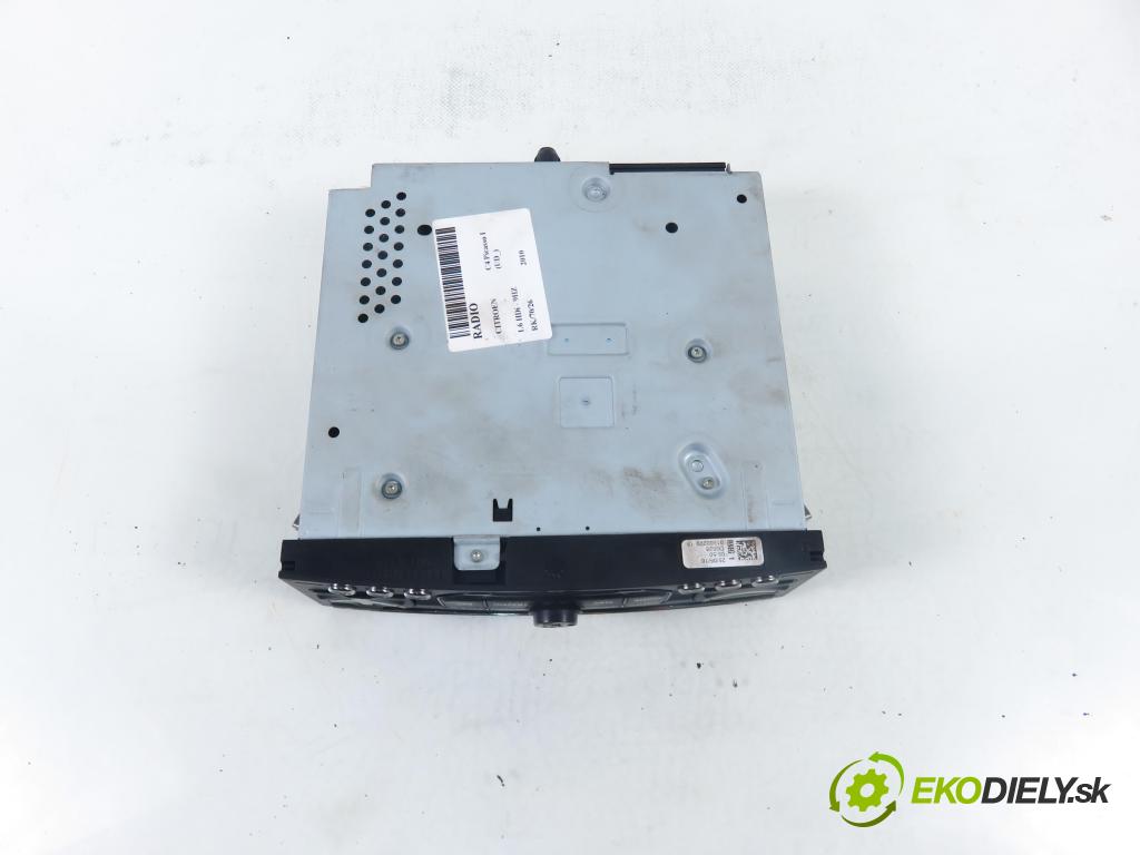 CITROEN C4 Picasso I (UD_) MINIVAN 2010 80,00 1.6 HDi 16V 109 - 9HZ 1560,00 RADIO CD 96737708XT