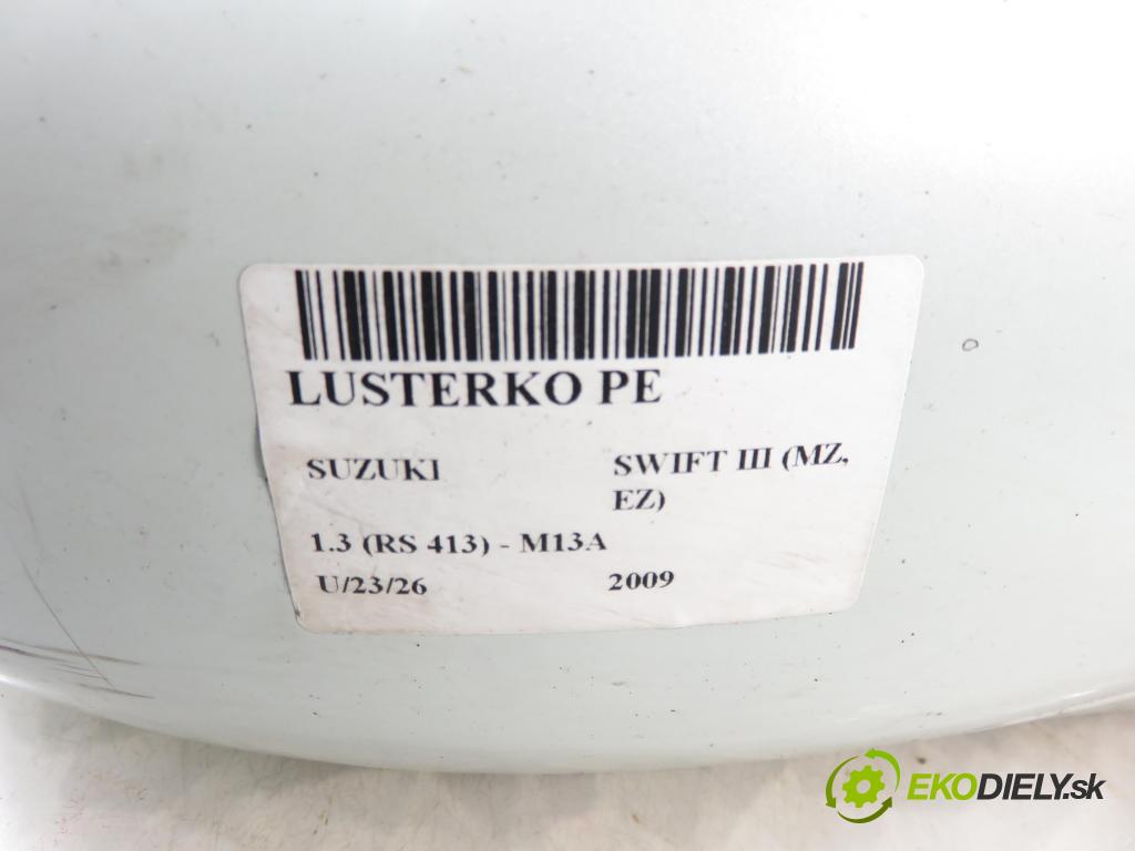 SUZUKI SWIFT III (MZ, EZ) HB 2009 68,00 1.3 92 - M13A 1328,00 Spätné zrkadlo 