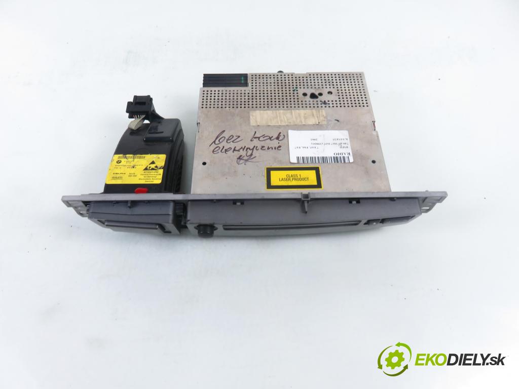 BMW 7 (E65, E66, E67) SEDAN 2003 190,00 740 d- M67 D39 (398D1) 3901,00 RADIO CD 6937735
