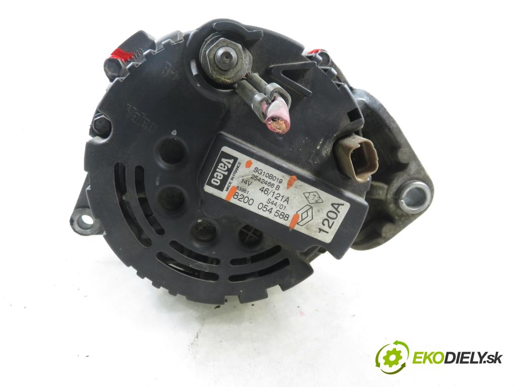 RENAULT SCENIC I (JA0/1_) MINIVAN 2001 59,00 1.9 dTi 80 - F9Q 744 1870,00 Alternátor 8200054588 ; SG10B019 (Alternátor)