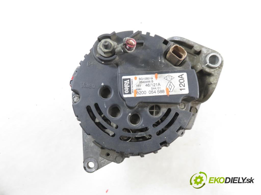 RENAULT SCENIC I (JA0/1_) MINIVAN 2001 59,00 1.9 dTi 80 - F9Q 744 1870,00 Alternátor 8200054588 ; SG10B019 (Alternátor)