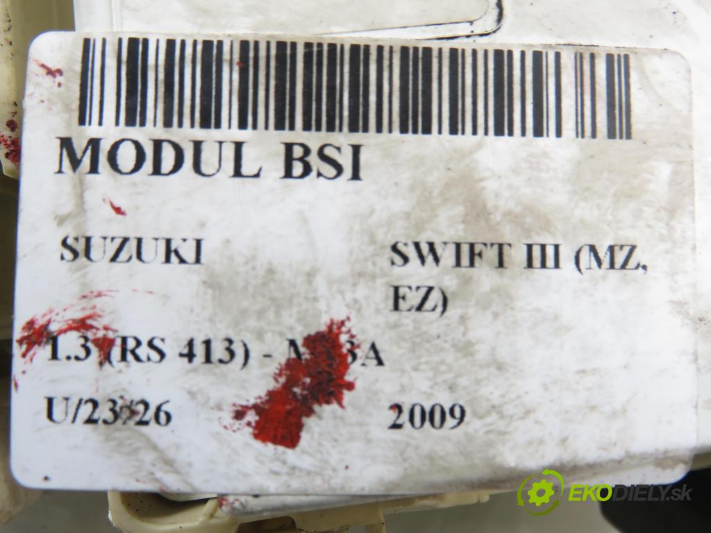 SUZUKI SWIFT III (MZ, EZ) HB 2009 68,00 1.3 92 - M13A 1328,00 MODUL BSI 3677072KB1