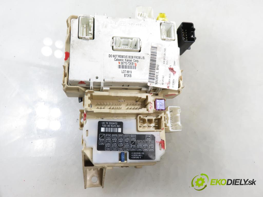 SUZUKI SWIFT III (MZ, EZ) HB 2009 68,00 1.3 92 - M13A 1328,00 MODUL BSI 3677072KB1