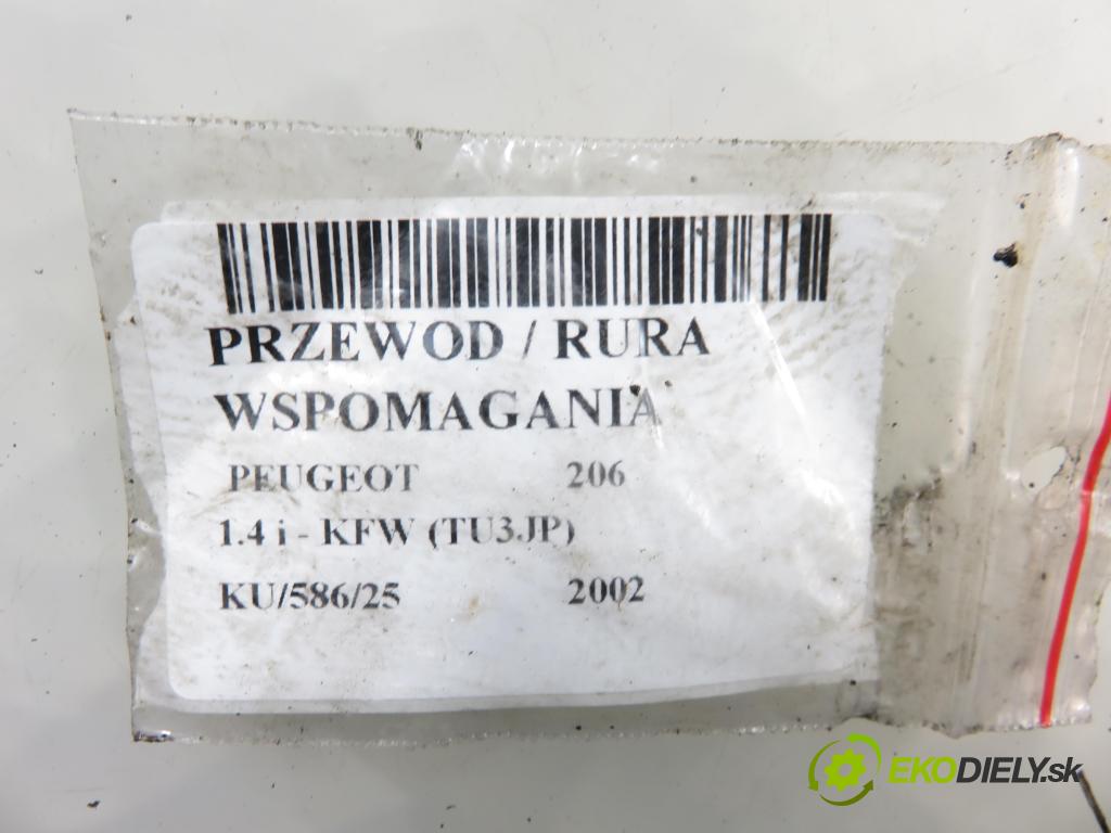 PEUGEOT 206 liftback (2A/C) HB 2002 55,00 1.4 75 - KFW 1360,00 rúrka / Rúra servočerpadlo 9638222480