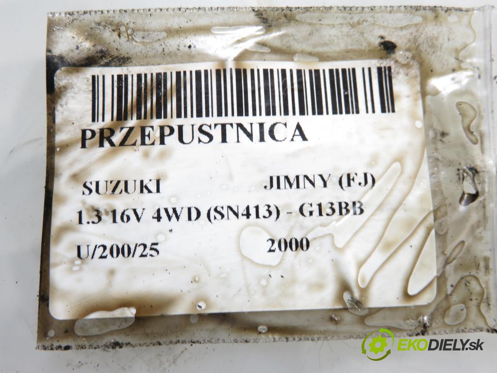 SUZUKI JIMNY (FJ) SUV 2000 59,00 1.3 16V 4WD (SN413) - G13BB 1298,00 Škrtiaca klapka 1340064G0 (Škrtiaca klapka)