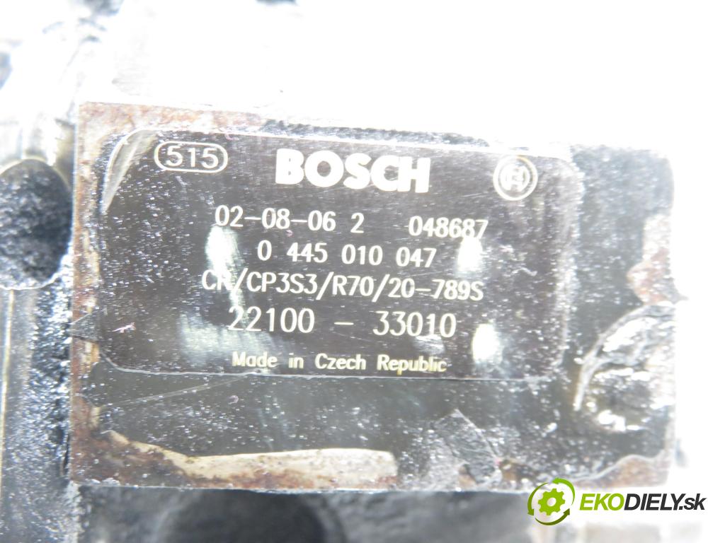 TOYOTA YARIS (_P1_) HB 2003 55,00 1.4 D-4D (NLP10_) - 1ND-TV 1364,00 Pumpa vysokého tlaku 2210033010 ; 0445010047