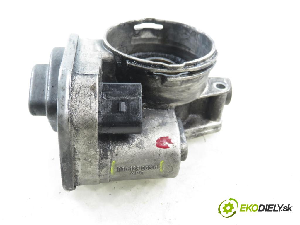 VW PASSAT B6 Variant (3C5) KOMBI 2006 77,00 1.9 TDI - BXE 1896,00 Škrtiaca klapka 038128063G (Škrtiaca klapka)