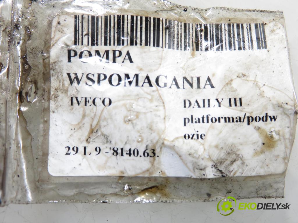 IVECO DAILY III platforma/podwozie KABINA/PLATFORMA 2000 62,00 29 L 9 - 8140.63. 2798,00 Pumpa servočerpadlo 7683955126 ; 85501142 (Servočerpadlo)