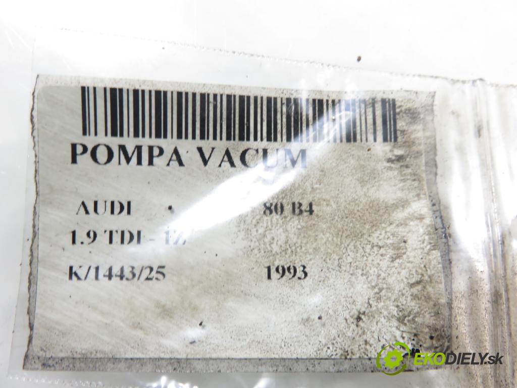 AUDI 80 (8C, B4) SEDAN 1993 66,00 1.9 TDI - 1Z 1896,00 Pumpa vákuová 028207A
