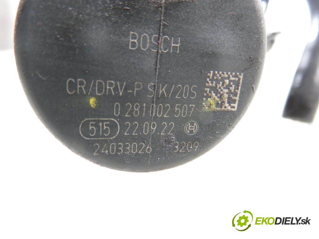 TOYOTA YARIS (_P1_) HB 2003 55,00 1.4 D-4D (NLP10_) - 1ND-TV 1364,00 Lišta vstrekovacia 2381033010 ; 0281002507 ; 0445214032 (Vstrekovacia lišta)